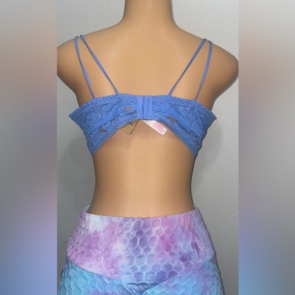 NWT Victoria Secret’s Lace wired push up Bralette size XL light blue - Picture 5 of 8